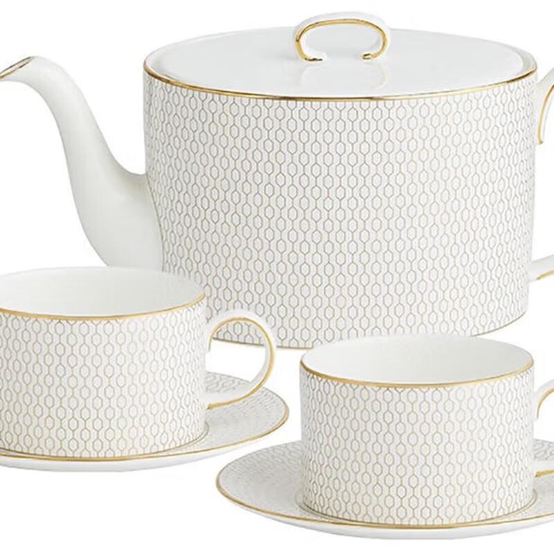 Wedgwood Golden Geometric Tea Set