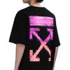 Off-White Back Graffiti Gradient Arrow Print Fashion Light Luxury Trendy Versatile T-Shirt Unisex Tops OFFTEGARC067Q