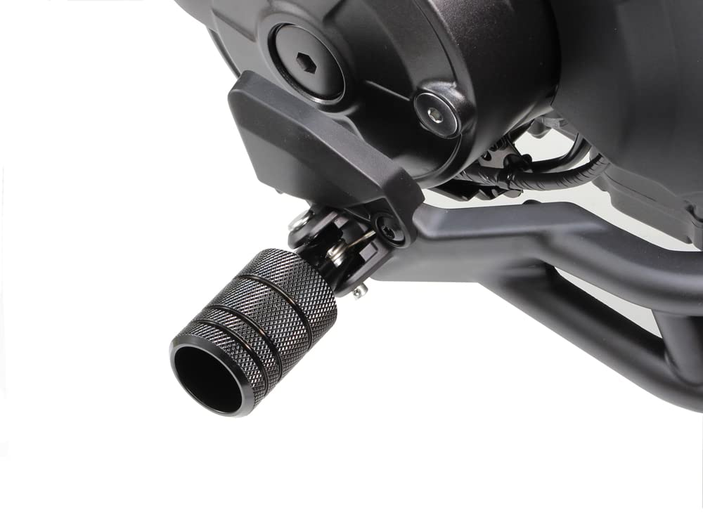 Hurricane HF5115B Foot Pegs Knurled Front Black Anodized Reble 1100/DCT (SC83)