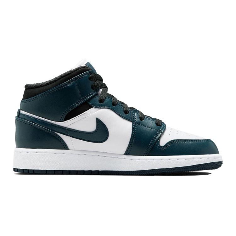 (GS) Air Jordan 1 Mid 'Armory Navy' Kids' 554725-411