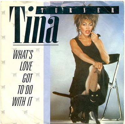 Disc de 7 inch TINA TURNER - What's Love Got To Do With It CL334 Capitol Records 1984 UK Rock Second Hand