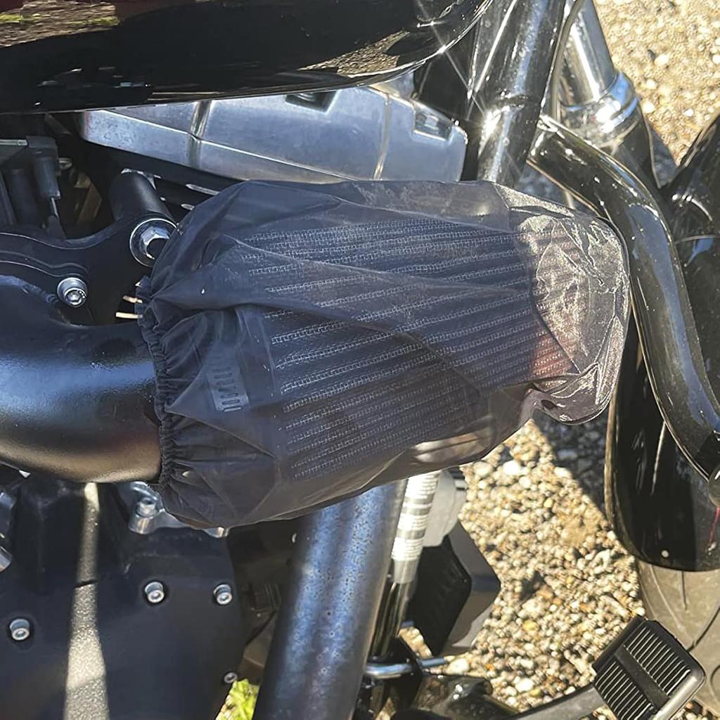 HDBUBALUS Waterproof Breather Air Filter Cleaner Rain Sock Protective Cover Fit For Harley