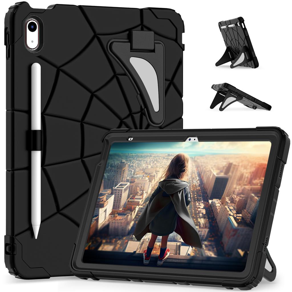 Tablet Protective Case Spider A1 Model Is Suitable for iPad A16 11Th ()/Ipad 10.9 10Th () with Stand 10 Colors Available