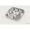 EDISON Friends Owl Stainless Steel Meal Tray - 580ml (2 Piece Set)