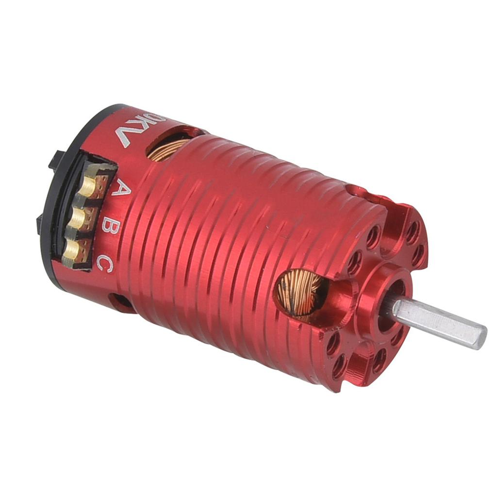 RC Brushless Motor, 3500KV 2 Poles Brushless Motor for 1/24 1/28 RC Model Car