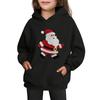 Sweatshirts For Teen Girls Hoodies Long Sleeve Drawstring Pullover Cute Printed Oversized Hoodie Christmas