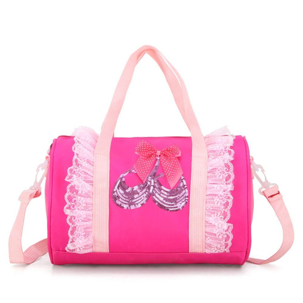 One Shoulder Child Ballet Lace Bags Waterproof Ballet Backpack Girl Kids Dance Bag  Dance