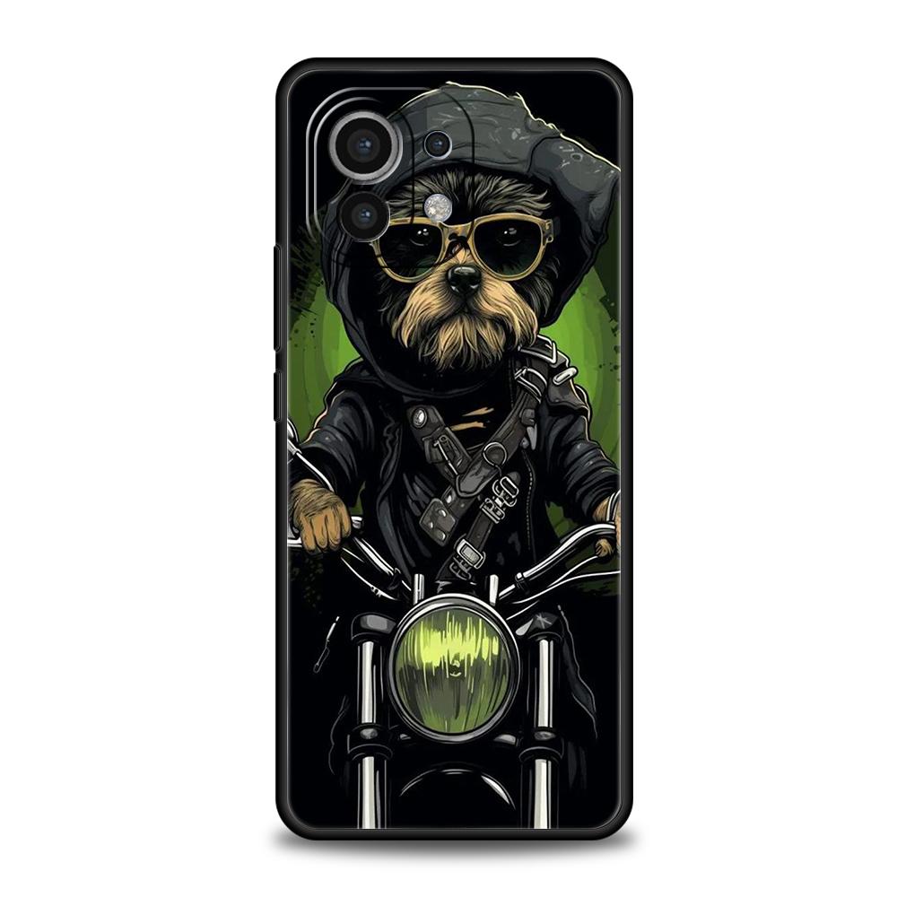 Phone Case Cover for Xiaomi Mi 17 Pro Max 15 14 13 12 11 Ultra 15T 14T 13T 12T 11T Pro Lite Soft TPU Shell Motorcycle Fundas Bag