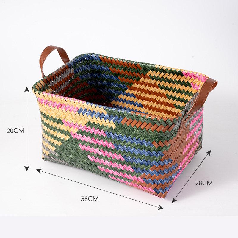 Dachshund Wicker Storage Basket: Large Capacity Laundry, Clothes, Snack, and Toy Organizer