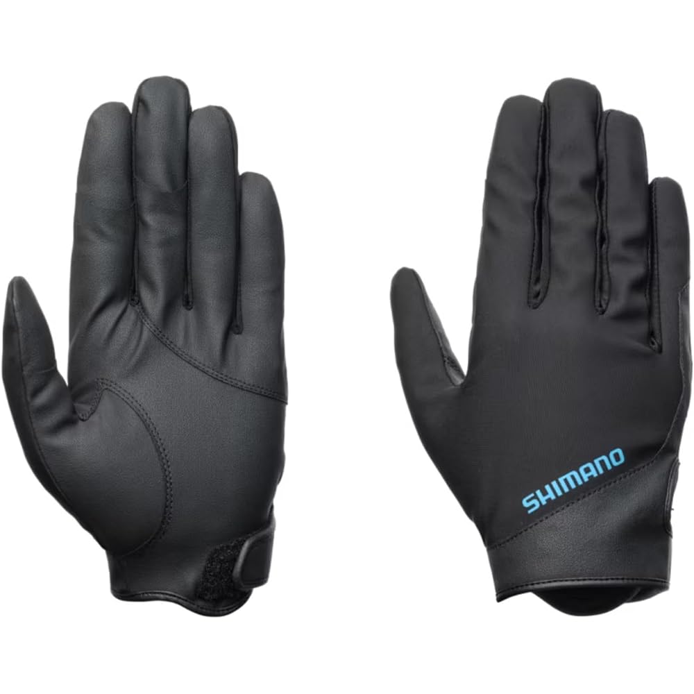Shimano Basic Warm Gloves Fingerless GL-071Y Black Size S