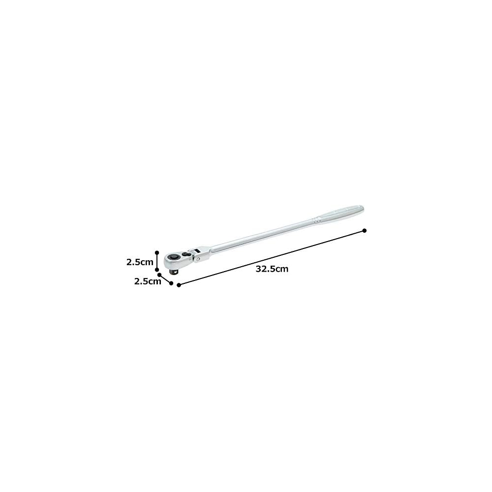 TONE Long Neck Ratchet Handle Hold Type RH3FHL 9.5mm Drive Socket Tool