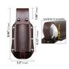 In-Stock Leather Waist Beer Bottle Holder for Outdoors, Fits 600ml and 350ml Bottles