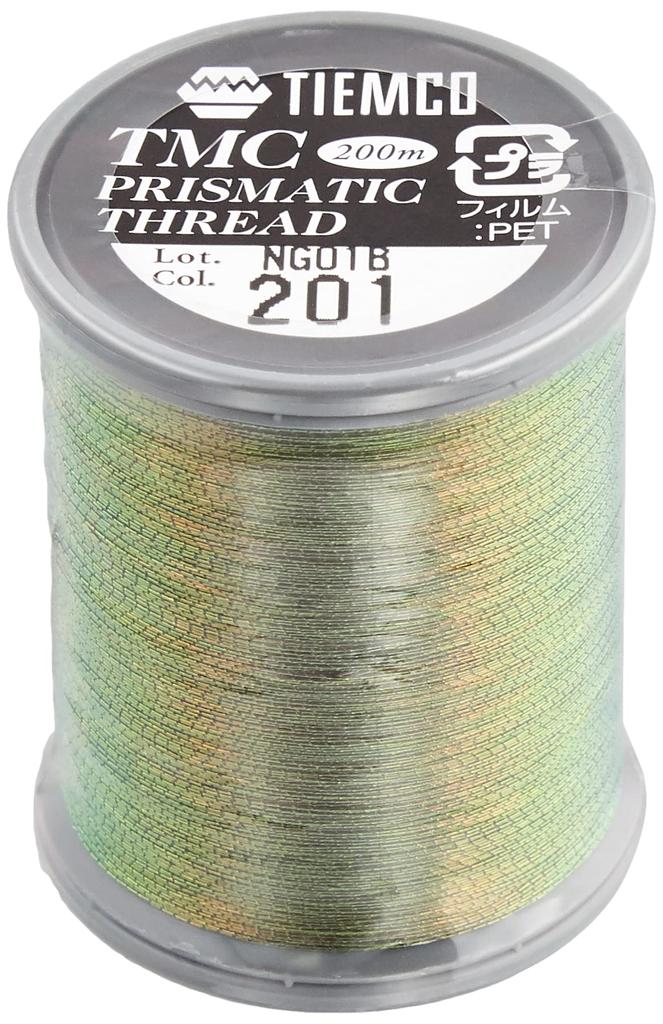 TIEMCO TMC Prismatic Thread Pfau #01