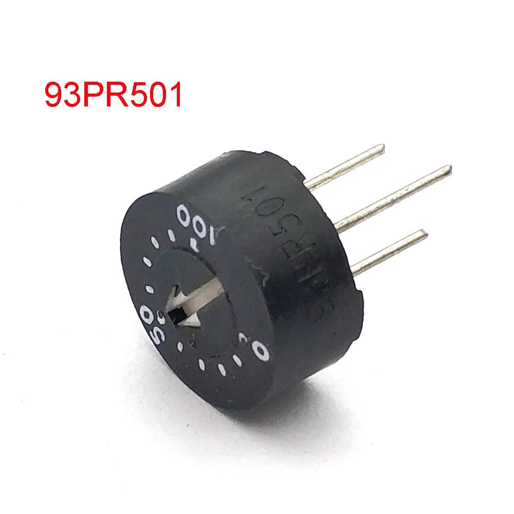 93PR102  93PR103 93PR501 Glass Glaze Potentiometer 93PR10K with Scale 1K 2K 5K10K 20K 50K 100K 200K 500K 1M 2M 500R