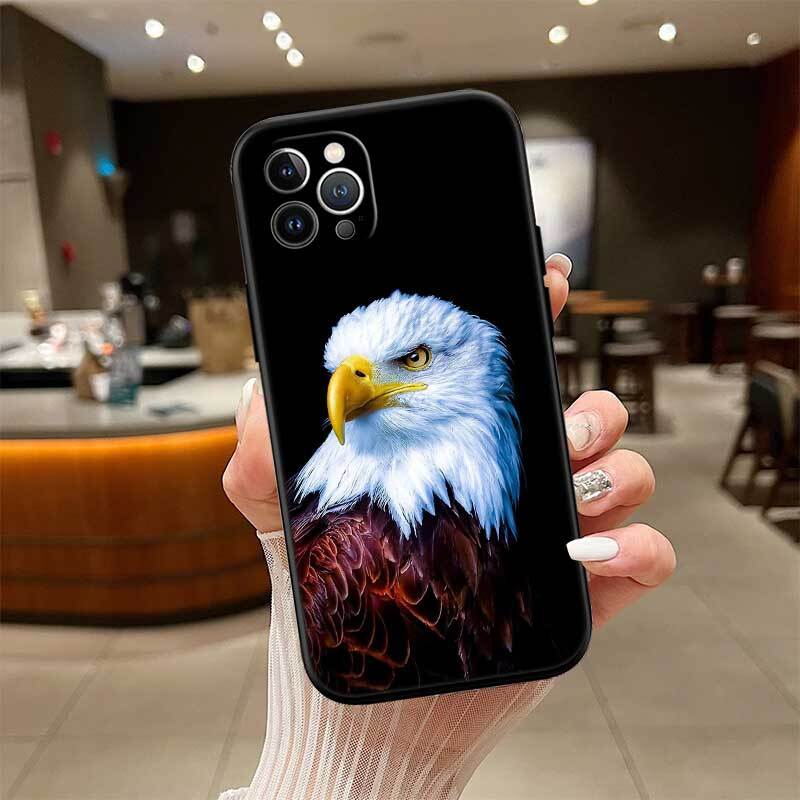 Hawk Eagle Phone Case for Samsung S20 S21 S21S S22 S23 S24 FE Ultra Plus Lite F06 F16 M06 M16 M56 A07 A17 A36 A37 A55 A57