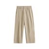 HAUT TON Men's Old Money Style Textured Straight-Leg Pants