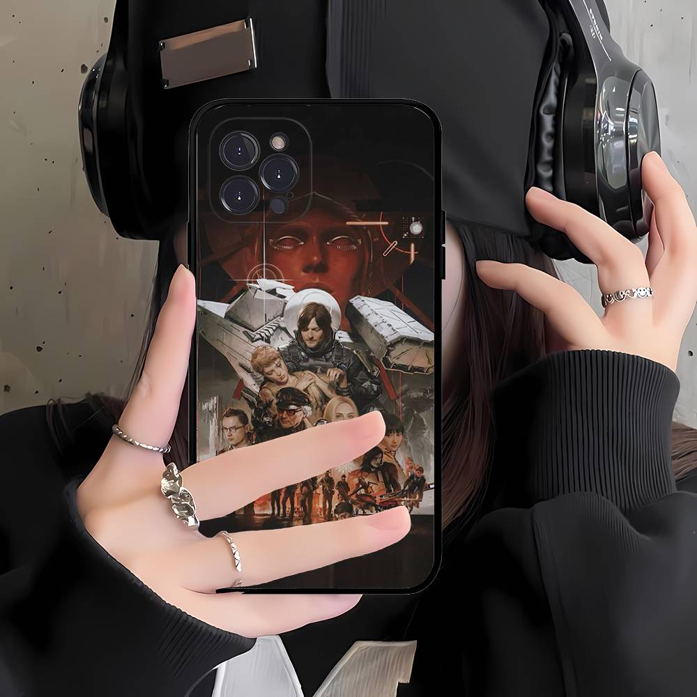 Popular Adventure Game D-Death S-Stranding Phone Case For IPhone 14 Plus 13 Mini 11 16 15 17 Pro Max Protection Shockproof