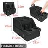Multiunctional Automotive Organizers With 4 Storage Compartments Double Cup Holders For Car Interior Organization System