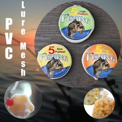 Tackle Accessories Portable PVA Lure Mesh Water Soluble Sack Carp Coarse Fishing Bait Wrap Bag