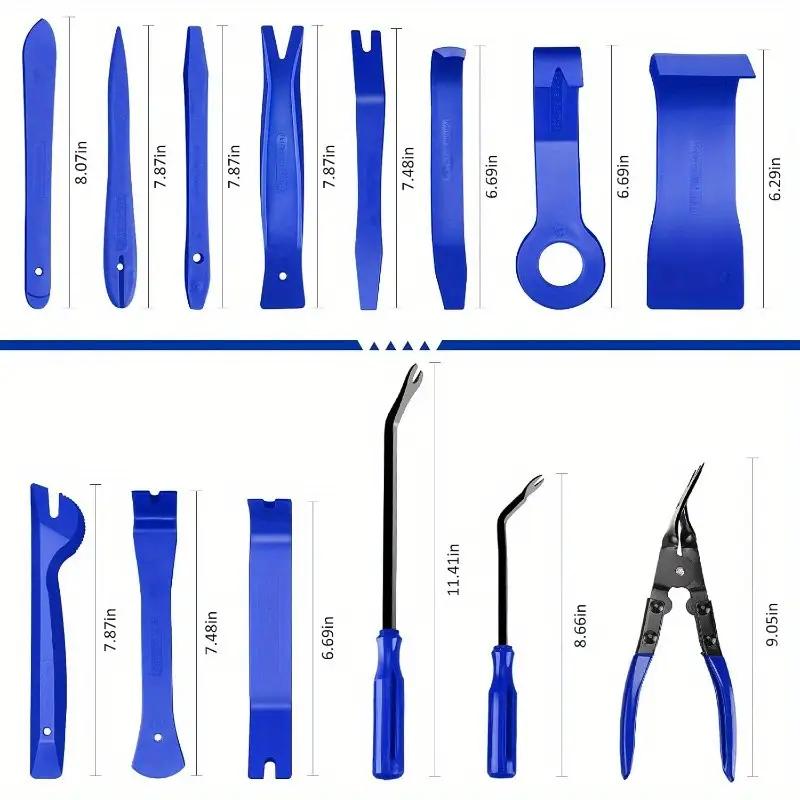 Car Interior Removal Kit Plier Pry Fasteners Remove Door Trim Clips Audio Instrument Panel Repair Fascia Dash Tool