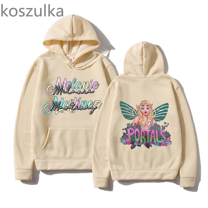 Melanie Martinez Men Sweatshirt Letter Printing Hoodies Fleece Oversized Pullovers Fashion Unisex Streetwear Long Sleeve Clothes