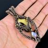 Septarian & Moonstone 999 Copper Wire Wrapped Pendant, Handmade Gemstone Tree Of Life Pendant Jewelry, Gifts For Wife Brand New Pendant