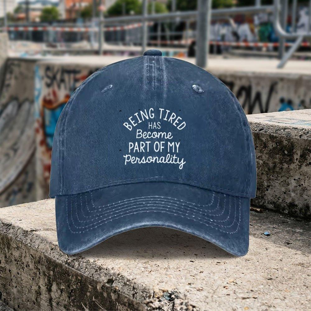 pc Unisex Letter Print Vintage Washed Baseball Cap Unisexs Trendy Hat Versatile Duckbill Cap Fun Print A Unique Birthday 1pc&A2