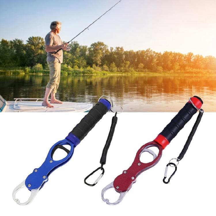 Aluminum Alloys Fishes Lip Gripper with Scale Fishes Control Clamps Fishes Grabber Clip Controllers Fishing Accessories