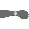 [Citizen Q&Q] Watch Analog Waterproof Date Day Metal Band A206-204 Men's White Silver