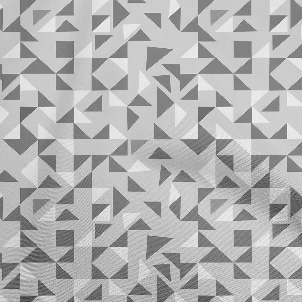 oneOone Cotton Flex Beige Stoff Geometrischer Nähstoff Meterware Bedruckt DIY Kleidung Nähzubehör 40 Zoll