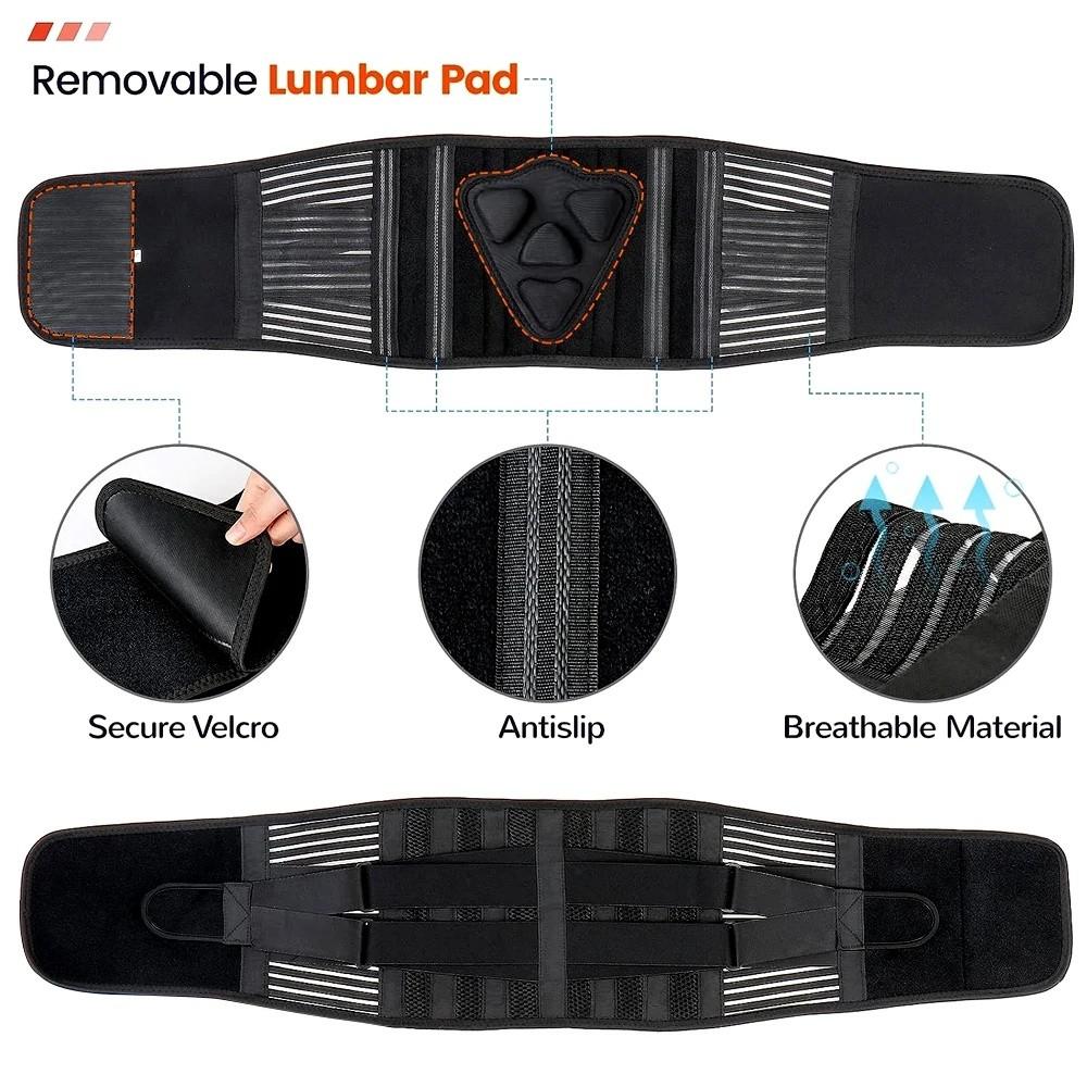 Breathable Back Support Belt Anti-Skid Waist Support Belts New Lower Back Brace