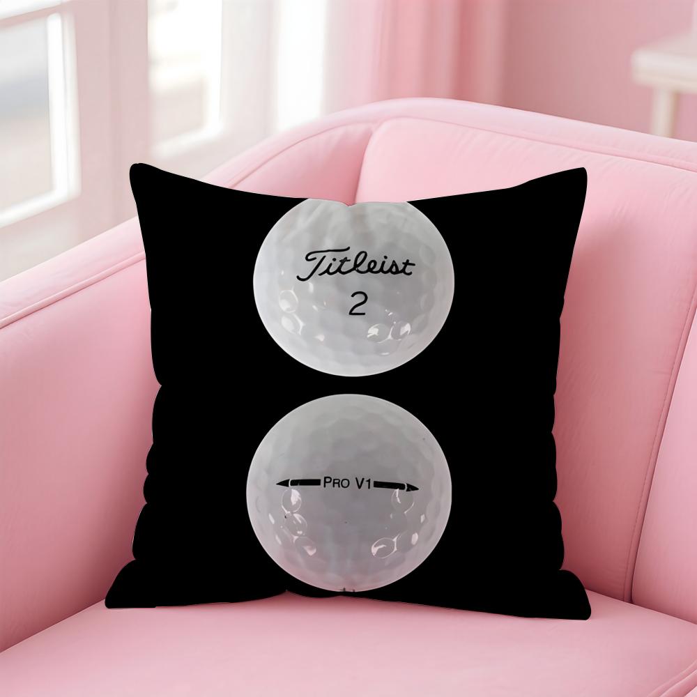Brand T-TitleistT Cushion Cover Comfortable Reversible Pillow Cover Ideal for Car Sofa Bedroom & Beyond