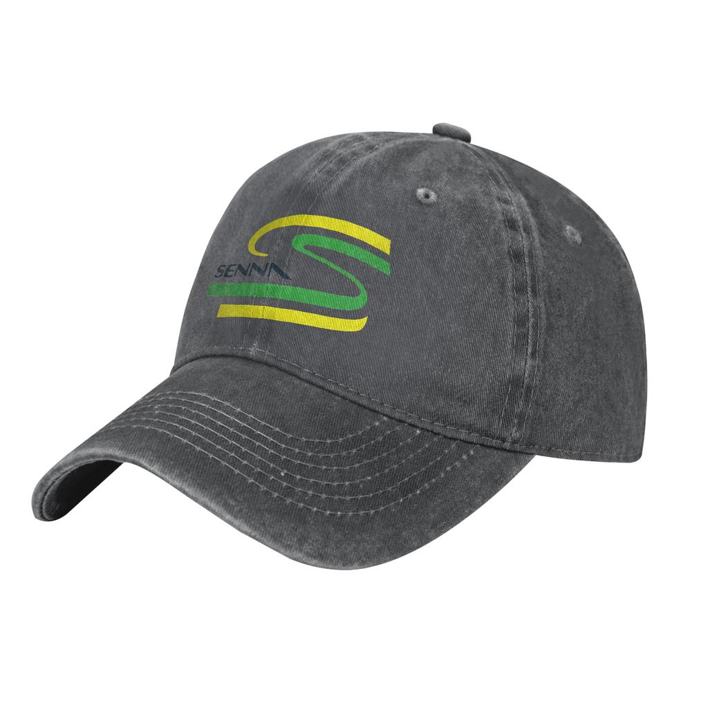 Ayrton Senna Rennwagen Baseballkappen Lässig Used Gewaschen Snapback Hut Unisex Outdoor Workouts Verstellbare Passform Kappen Hut