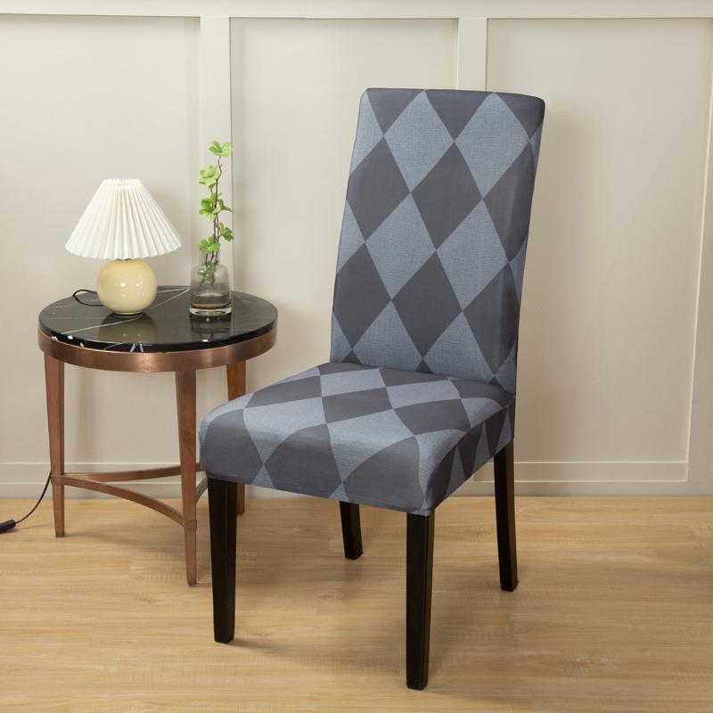 Stretch Stuhlhussen Bedruckte Elastische Stuhlhusse Spandex Überwürfe Für Esszimmer Hochzeit Bankett Hotel Bürostuhl