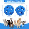Durable Natural Rubber Indestructible Puzzle Dog Chew Toy Bite Resistant Outdoor Molar Play Toy Perfect for Aggressive Chewers