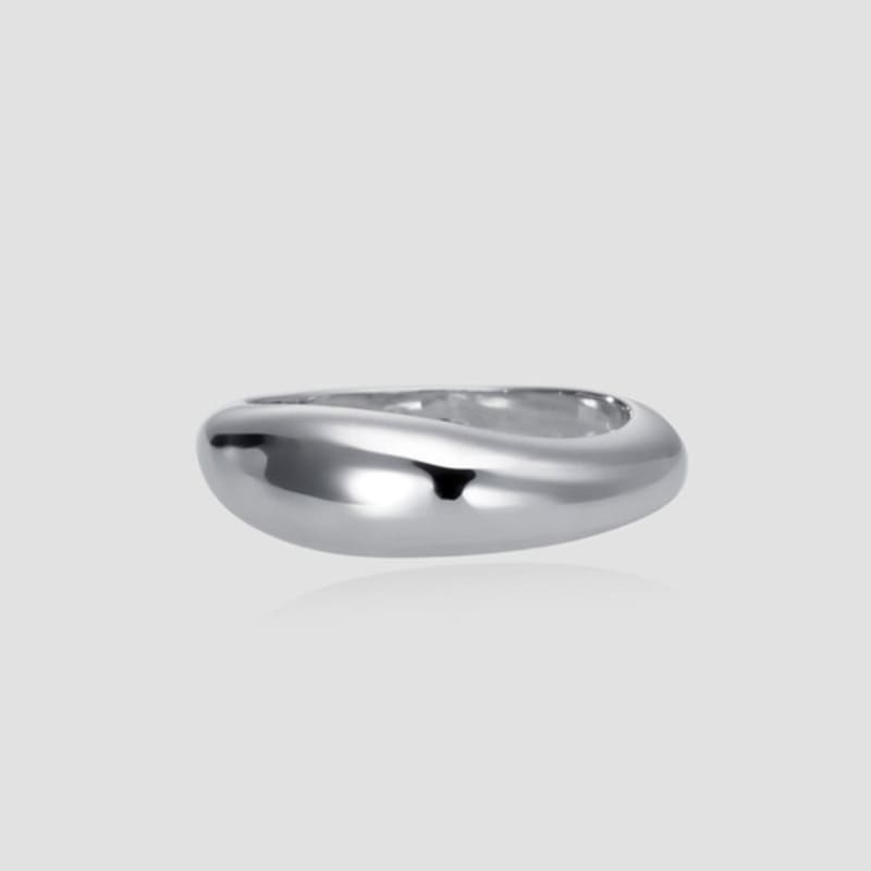 ANON Volume Wave Ring Silver