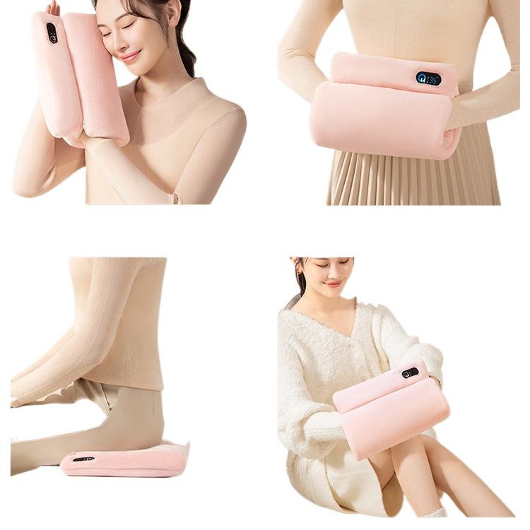 Rainbow Film Electric Rechargeable Hand Warmer & Hot Water Bag - Portable & Explosion-Proof