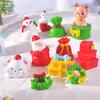 Christmas Decorative Items Small Decorative ItemsChristmas Gift Boxes Old Man SnowmenResin Handicrafts