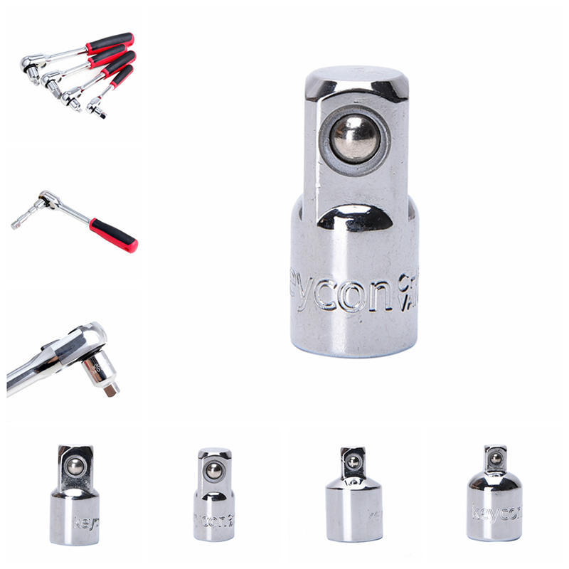 Ball Lock Ratchet Socket Adapter Reducer Converter Set Tool Kit 1/4" 3/8" 1/2"