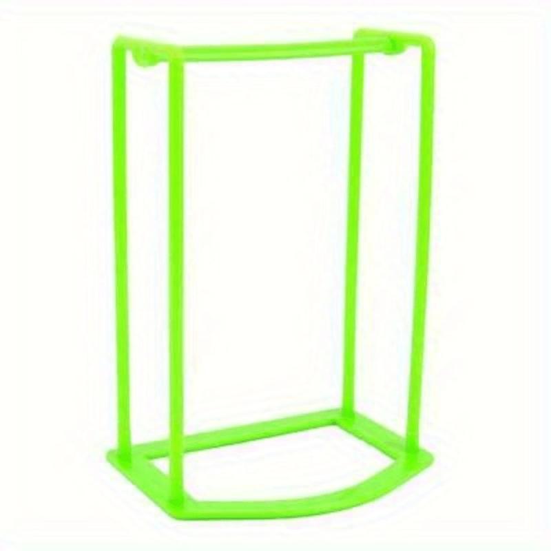 Multi-Color Plastic Clothes Hanger Organizer Rack – Durable Space-Saving Holder for Closet Organization – Convenient, Sturdy Hanger Storage Stand