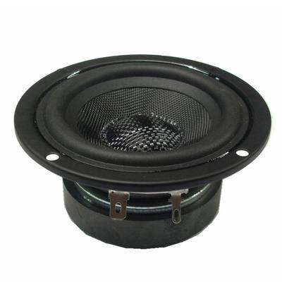 Waterproof 4.5inch 4Ohm 30W Glass Fiber Cones Woofers Subwoofer Hifi Speakers, Low Frequency Powerful Bass