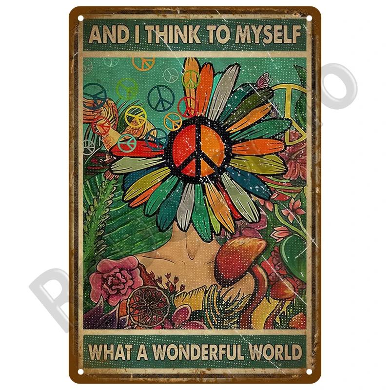 Retro Sign Home For Garden Outdoor Gardening Flowers Vintage Metal Sign Funny Plants Wall Decor Home Sweet Tin Sign Farm Birds