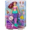 Кукла Mattel Маленькая русалочка Ариэлька Кукла Изменяет цвет HPD43