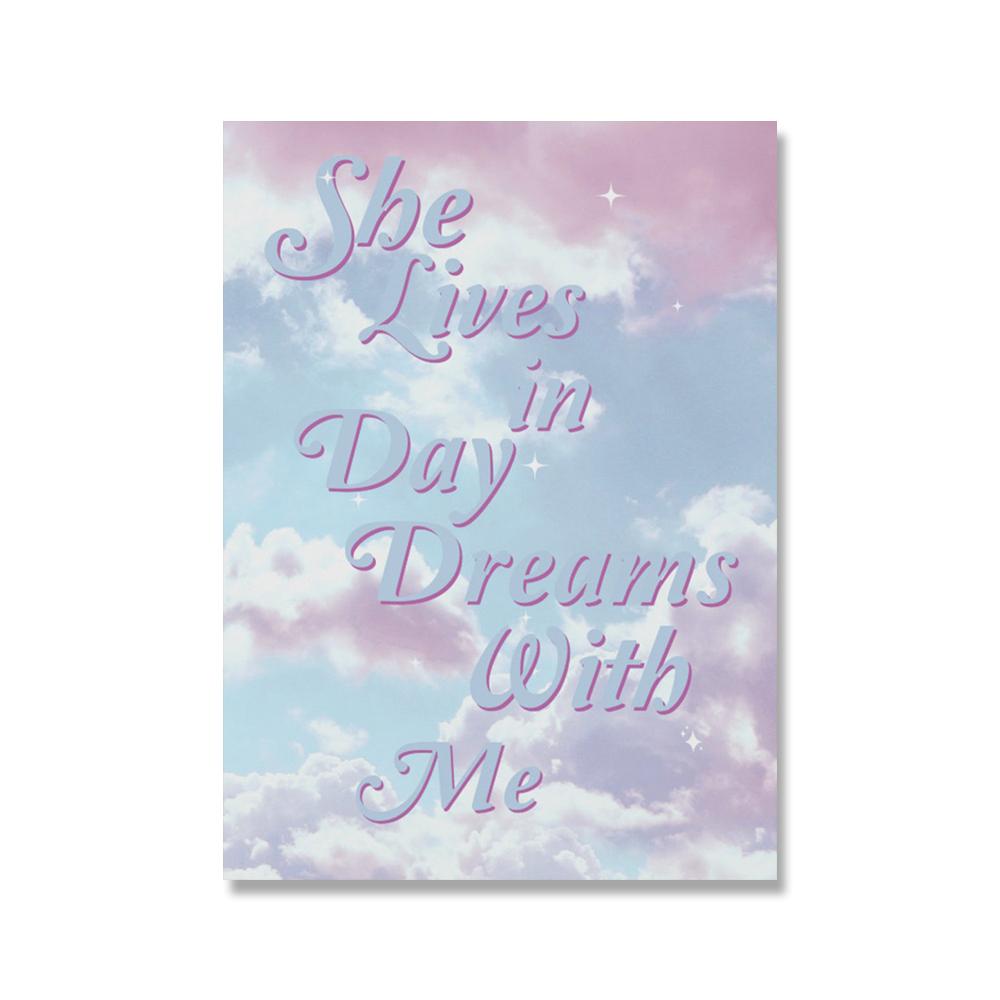 

Феминистская мода неоновый эффект Марс постер девушка мощность настенная живопись холст печать печать подарок для девочек современные фотографии спальня домашний декор 21x30cm No Framed