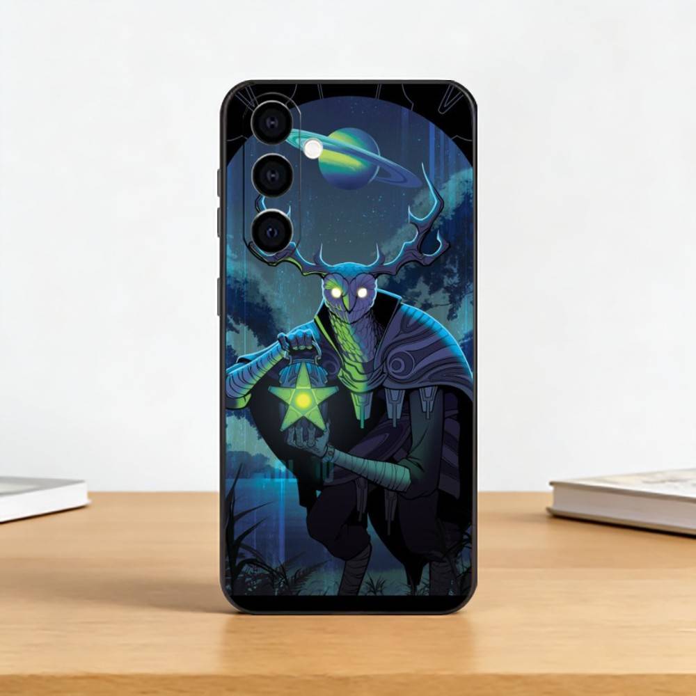 Cool Outer W-Wilds Phone Case For Samsung Galaxy A73,A72,A71,A70,A53,A52,A51,Soft Silicone Black Cover