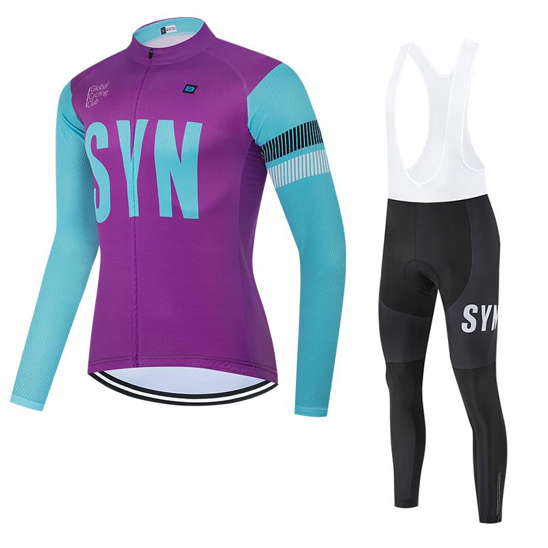 

Autumn Long Sleeved Breathable Cycling Suit Set 2026 Cycling Bib Men s Autumn and Winter Road Bike Cycling Suit Long Set Polyester Fiber Cycling Shirt 4XL