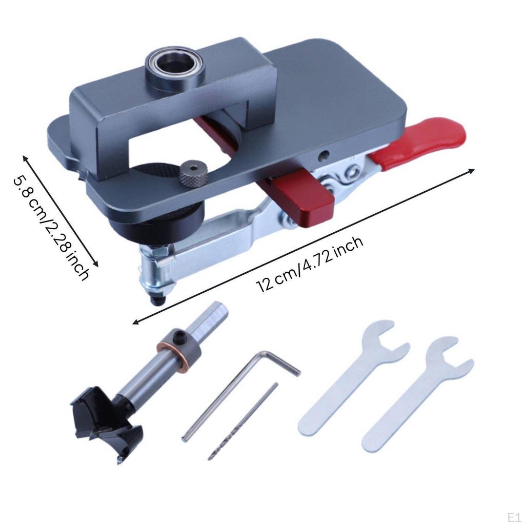 35mm Hinge Jig Accurate Positioning Boring Easy to Use for Woodworkers, Carpenters,