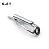 1.8MM - 3.6MM Fishing Rod Pole Guides SIC Ring Tips Top Eye Rings Repair Accessories Fishing Rods Component Silver Frame