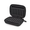 Portabale Fly Fishing Lure Spinner Spoon Bait Black Storage Box Professional 16 Slots Hard EVA Storage Case Container Bag