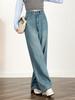 Big Cow Creative Women's 2026 High Waist Wide Leg Jeans - Straight Floor-Length Pants